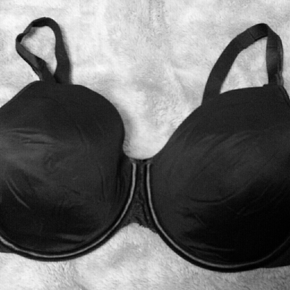 Black full coverage 38D